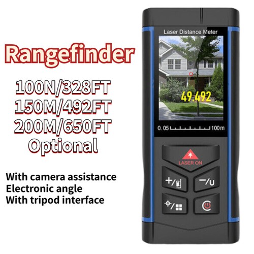 Digital distance meter range - distance,