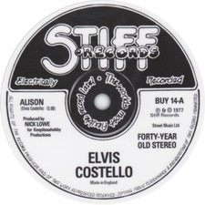 Elvis Costello Alison record