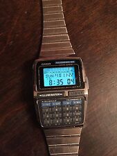 NEW NOS CASIO DBC-63 DATABANK TELEMEMO 50 MEMORY CALCULATOR WATCH 1994  VINTAGE