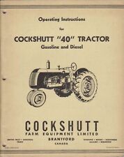 Cockshutt 40 Tractor Original