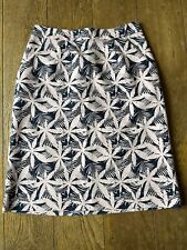 LAURA ASHLEY Pink and Blue Skirt with Pockets Size UK8.