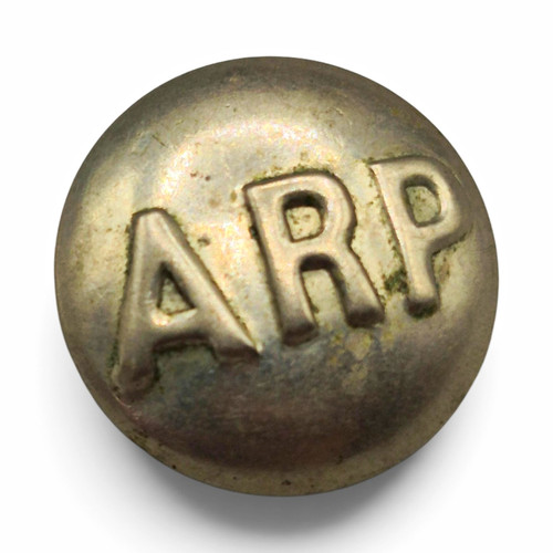 Ww2 arp button civil defence - button,