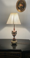 Italian Brevettato Gilt And Marble Neoclassical Table Lamp
