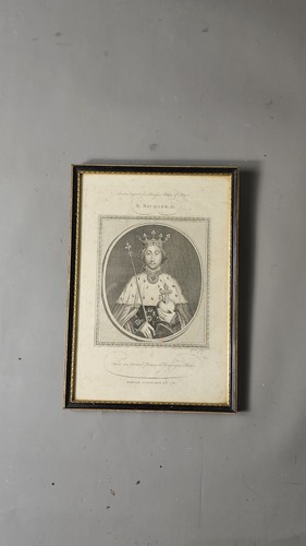 Vintage mezzotint picture - mezzotint,