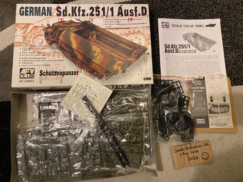 Afv club kfz 251 - club, sd.kfz.251/1
