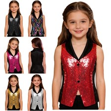 UK Kids Boys Girls Sequin