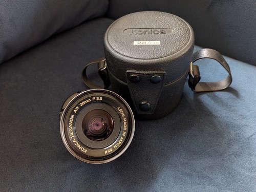 Konica hexanon 28mm - hexanon, f3.5