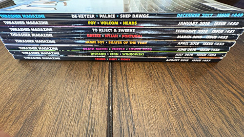 Thrasher magazine lot - thrasher, dec