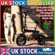 4-Speed/2-Mode 250W 36V 7.8Ah Powerful Electric Bike ,Urban Use, For Adult Gift