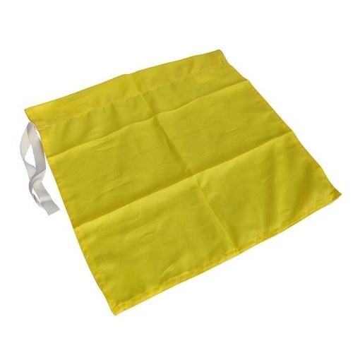 Yellow fabric convoy flag - yellow,