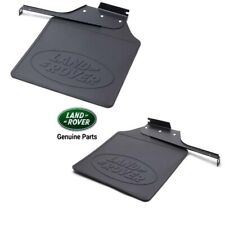 GENUINE Land Rover Defender 110 LEFT & RIGHT REAR MUD FLAPS (SEND REG IF UNSURE)