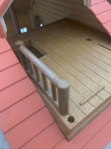 Sylvanian families log cabin - families,