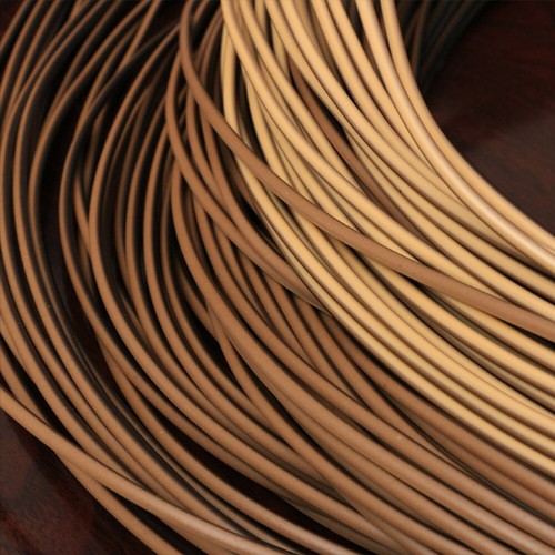10m round 3mm plastic rattan - 3mm,