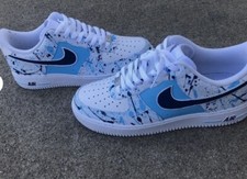 Custom Air Force 1 Blue White