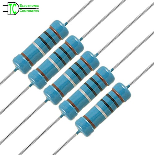 Resistors metal film 5 - resistors, 1%
