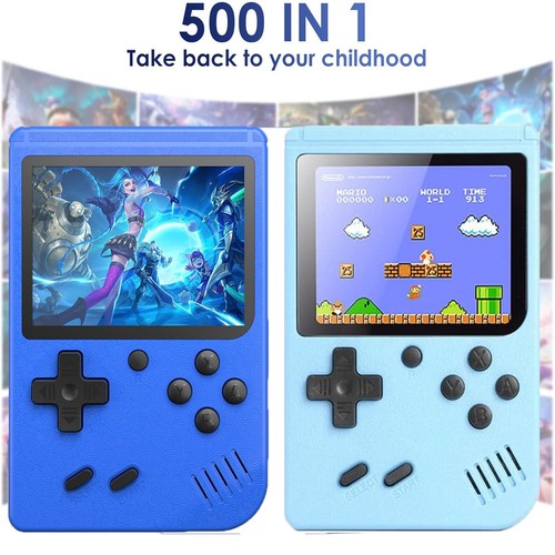 500in1 classic games handheld - 500in1,