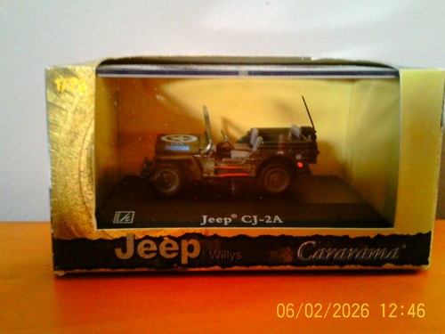 Cararama willys jeep - cararama,