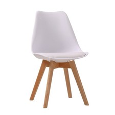 4x Dining Chairs Plastic with