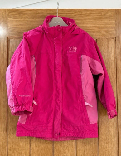 Karrimor kids pink hooded - kids, zip