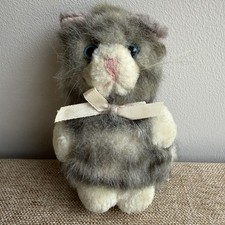 Russ berrie puffs grey - grey, cat