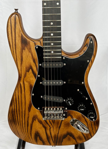 Strat style guitar - guitar., ash