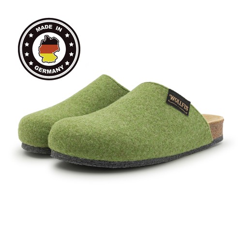 Organic felt clogs mens - felt,
