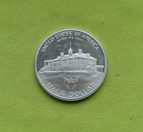 1982 silver half dollar usa - dollar, -{
