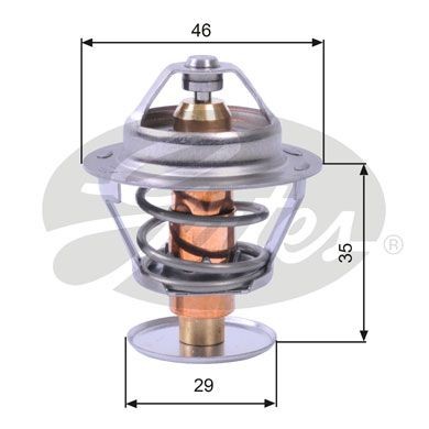 Gates thermostat for citroen - gates,