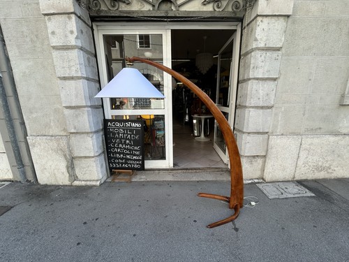 1940 curved wooden arch - curved,
