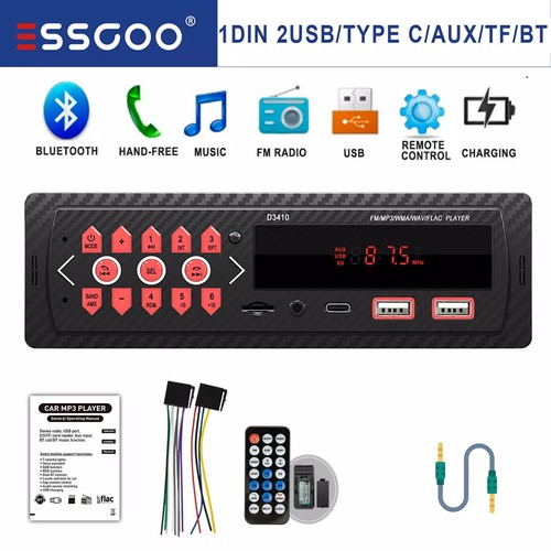 Single din car - stereo, radio