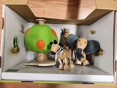 Wooden anamalz piece wild - anamalz, 4-piece