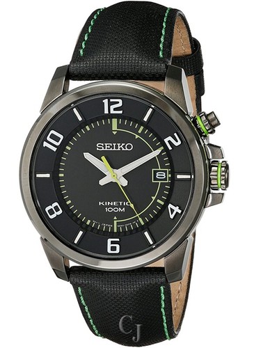 Seiko kinetic black ion - seiko,