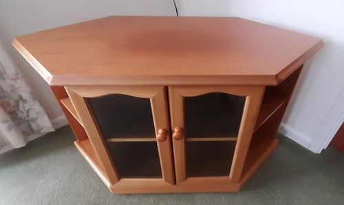 Corner cabinet teak - teak, with