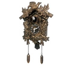 Brown Vintage Chiming Cuckoo