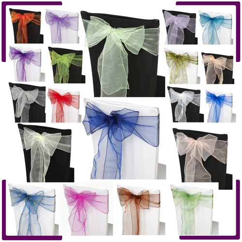 100pcs organza chair cover - 1-100pcs,
