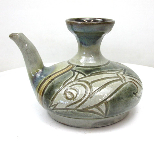Tsuboya ware fish crest - fish,
