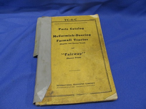 Mccormick deering - tc-6-c, mccormick-deering