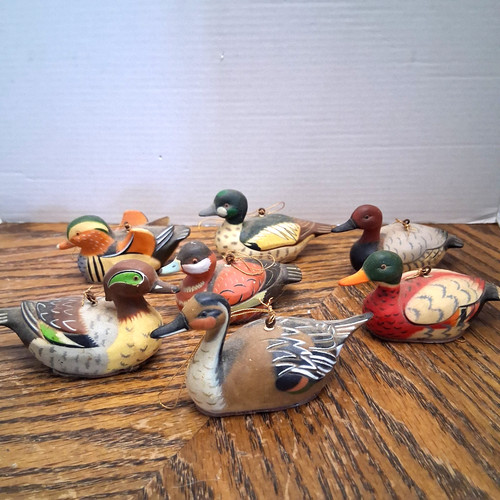 Set vintage handpainted - set, 7