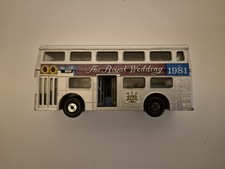 Matchbox Superkings Londoner K-15 Bus the Royal Wedding 1981