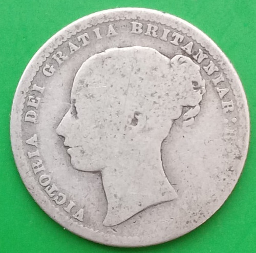 1874 victoria silver - 1874,