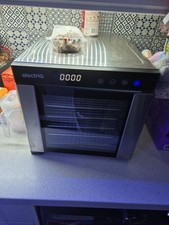 electriQ Commercial Style Digital Food Dehydrator & Dryer with 6 Shelves  eqddss