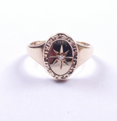 Ring carat yellow - carat, size