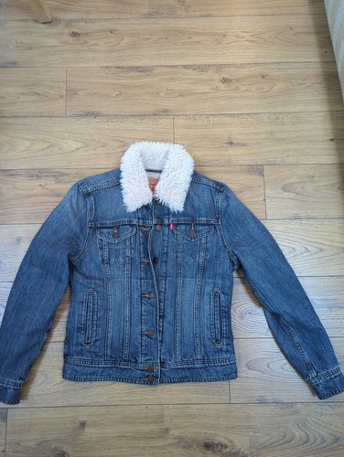 Blue levi jacket with - blue, levi’s