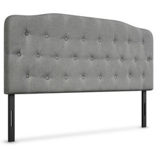 Costway Queen Size Upholstered