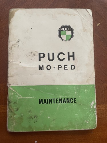 Puch moped maintenance - moped,