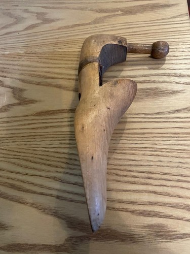 Vintage wooden folding shoe - vintage,