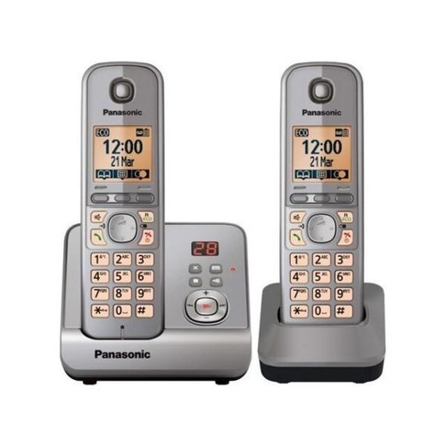 Panasonic tg6721e twin - panasonic, kx-tg6721e