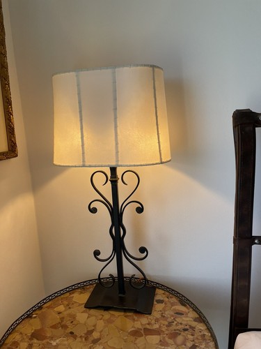 Lamp iron desk side - iron,,
