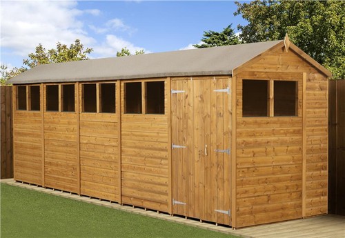 Empire apex garden shed wooden - apex,