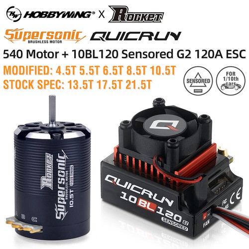 Hobbywing 10bl120 esc 540 - 10bl120, esc+540